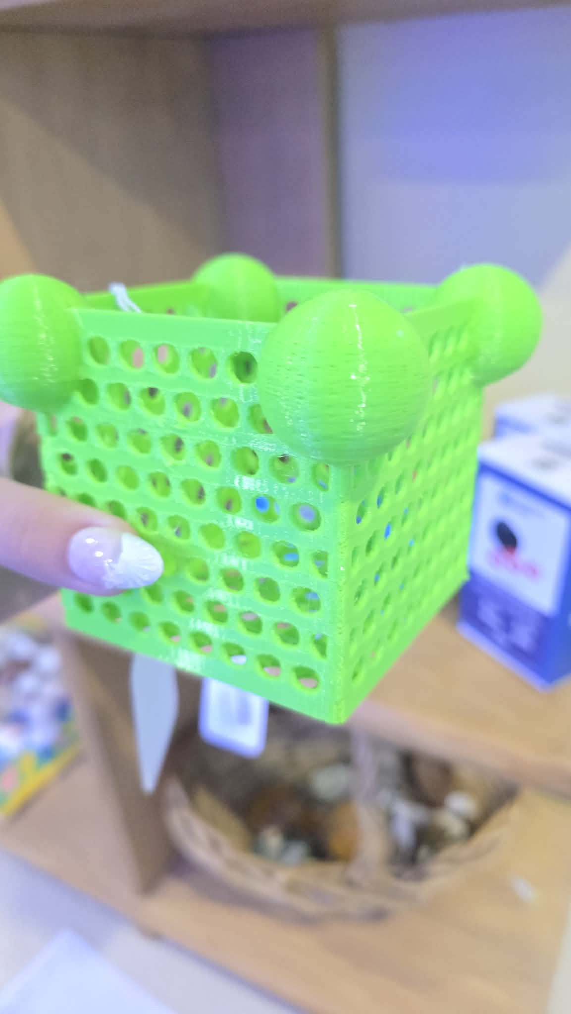 3d Printed Floating basket - Medium Square