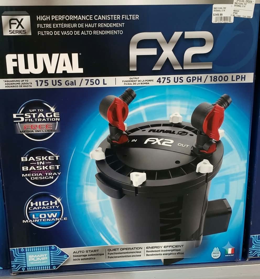 Fluval FX2 High-Performance Canister Filter