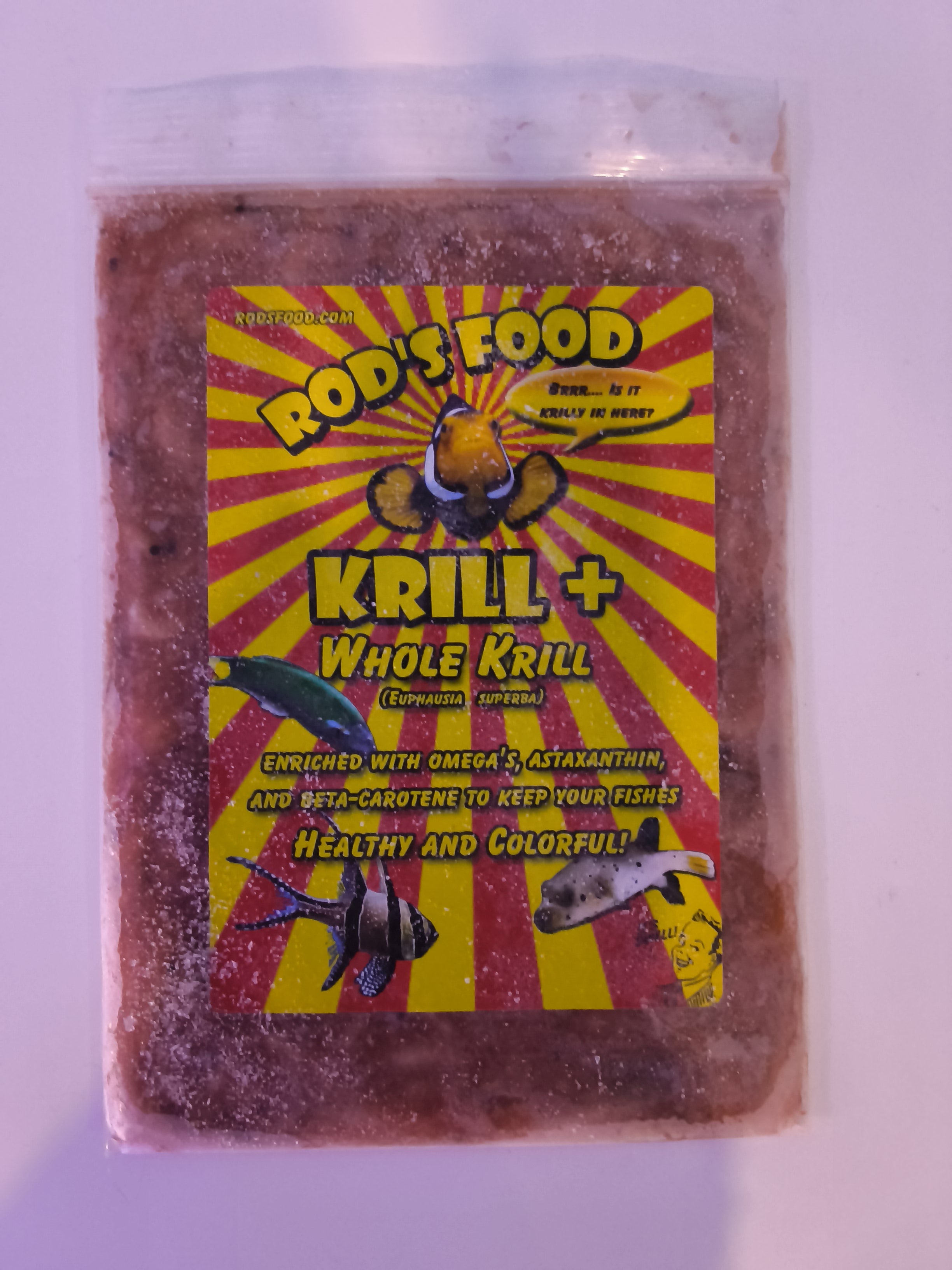 Rod's Krill and Whole krill