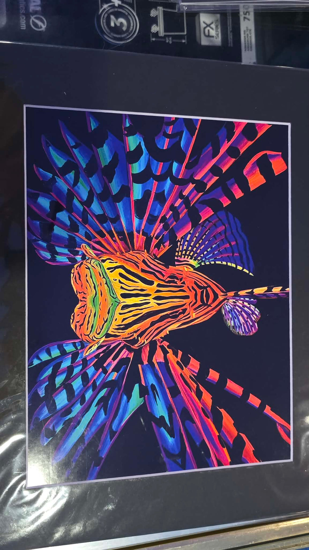 11" x 14" matted prints - no frames - uv reflective by KillaArts