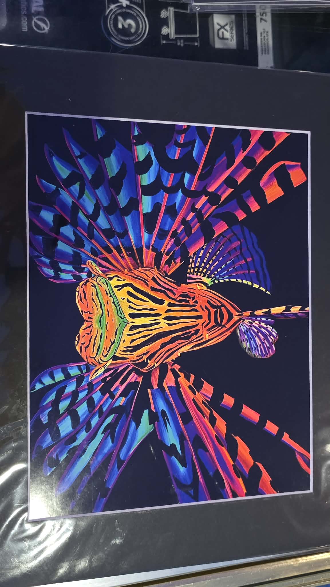 11" x 14" matted prints - no frames - uv reflective by KillaArts