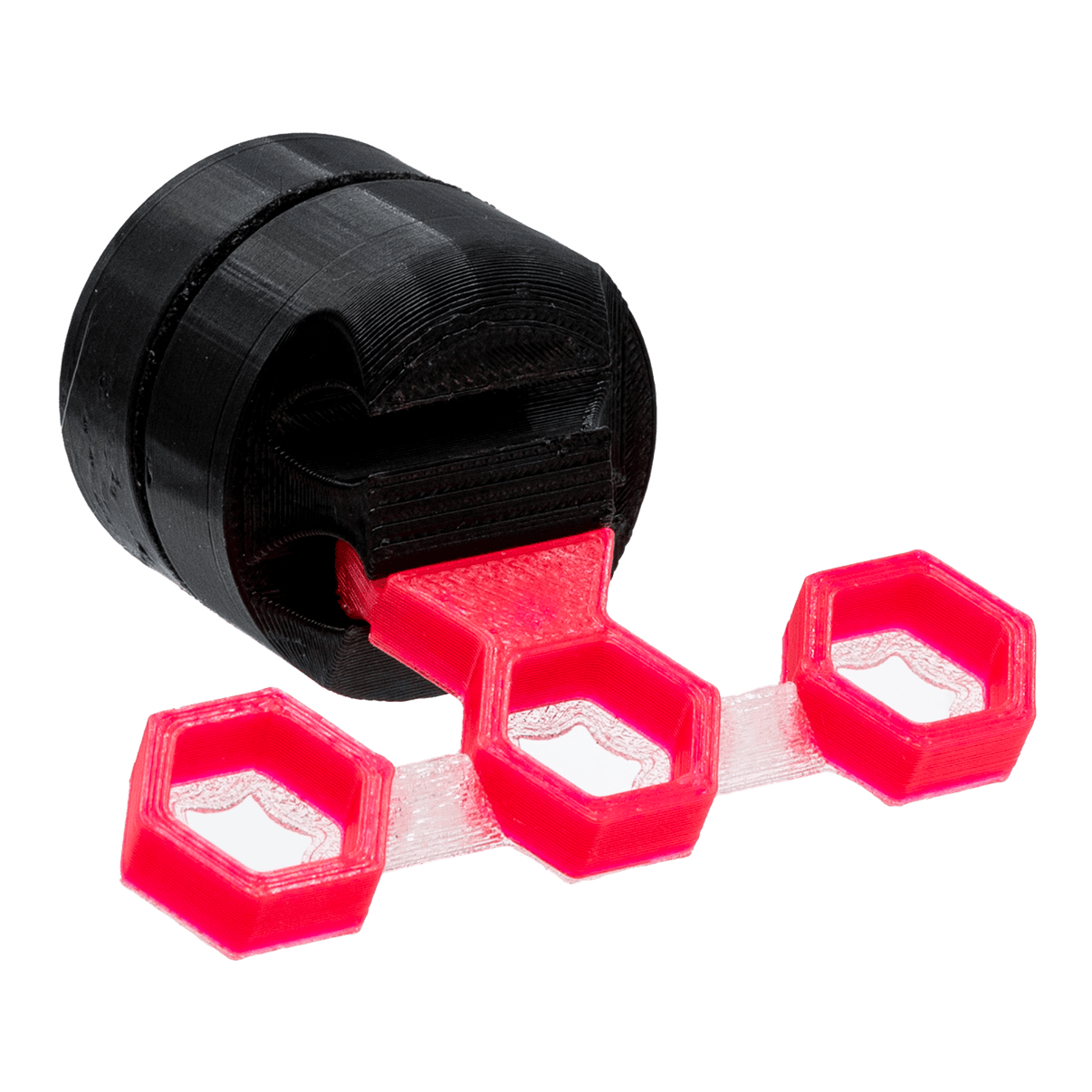 FragLoc™ - Magnetic Triple Coral Frag Rack with Secure Frag Plug Design