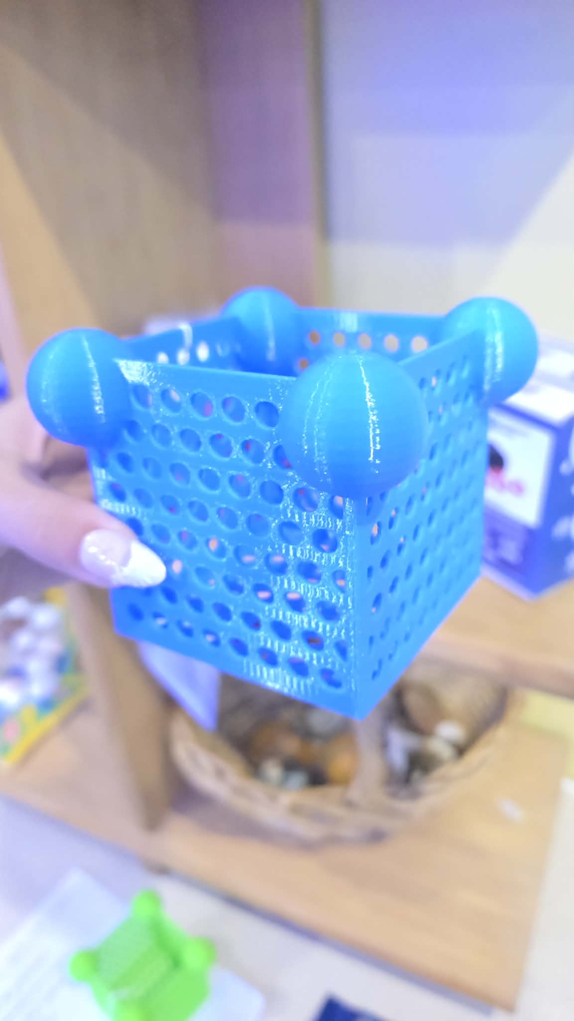 3d Printed Floating basket - Medium Square